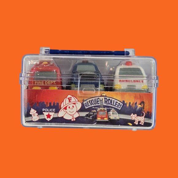 Emergency First Responder Stampers Pre-Inked Stamp Rollers Fire Truck Police Car - Picture 6 of 10